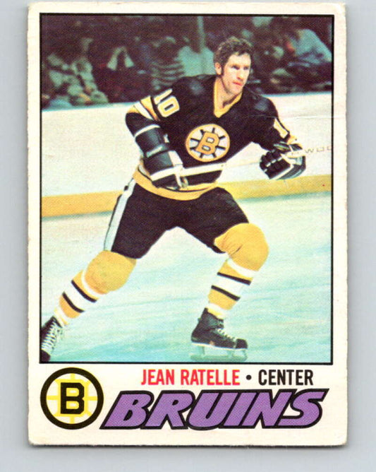 1977-78 O-Pee-Chee #40 Jean Ratelle  Boston Bruins  V13192