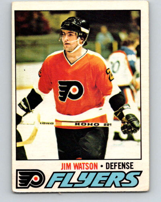 1977-78 O-Pee-Chee #43 Jim Watson  Philadelphia Flyers  V13209