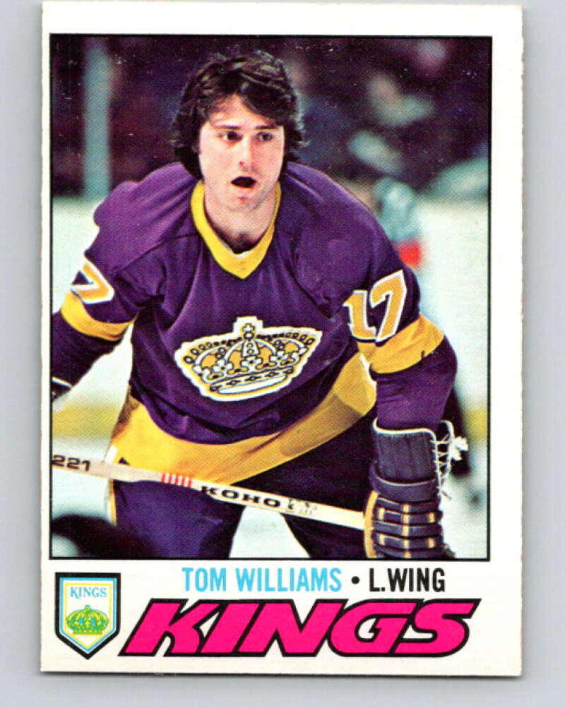 1977-78 O-Pee-Chee #44 Tom Williams  Los Angeles Kings  V13213