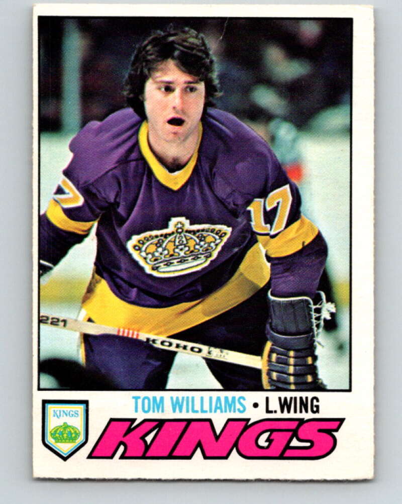 1977-78 O-Pee-Chee #44 Tom Williams  Los Angeles Kings  V13216