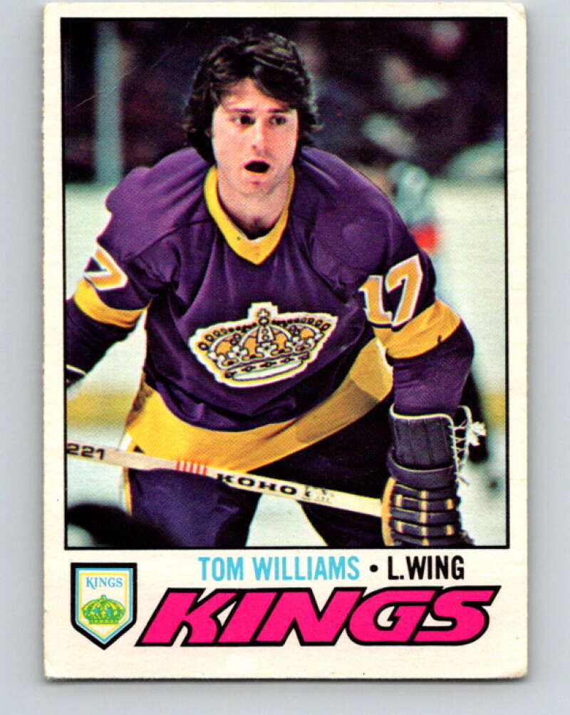 1977-78 O-Pee-Chee #44 Tom Williams  Los Angeles Kings  V13217