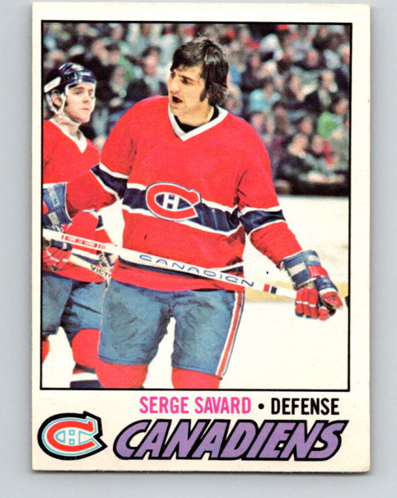 1977-78 O-Pee-Chee #45 Serge Savard  Montreal Canadiens  V13222