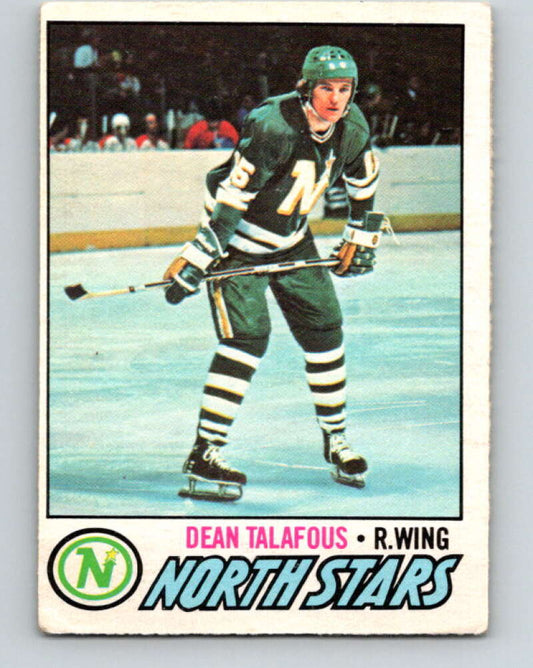 1977-78 O-Pee-Chee #49 Dean Talafous  Minnesota North Stars  V13249