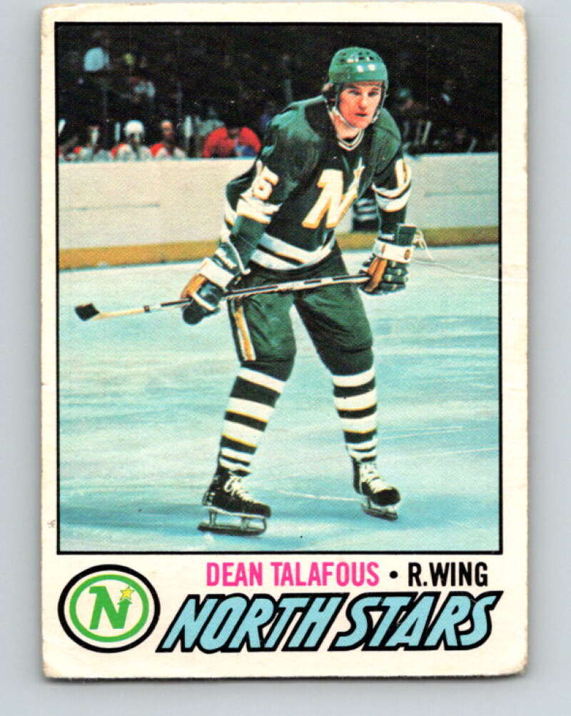 1977-78 O-Pee-Chee #49 Dean Talafous  Minnesota North Stars  V13250