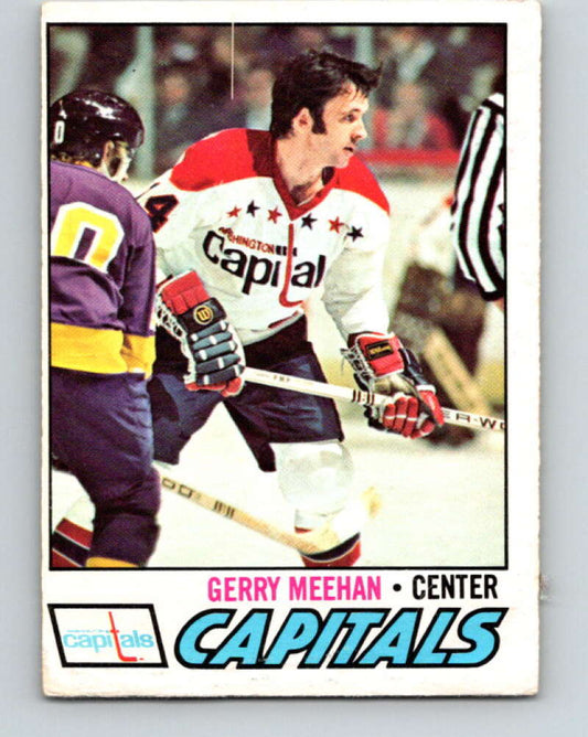 1977-78 O-Pee-Chee #53 Gerry Meehan  Washington Capitals  V13275