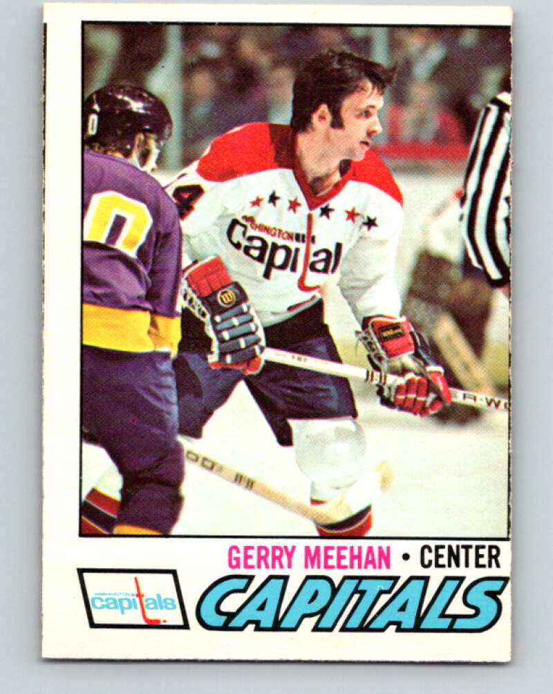 1977-78 O-Pee-Chee #53 Gerry Meehan  Washington Capitals  V13276