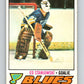 1977-78 O-Pee-Chee #54 Ed Staniowski  St. Louis Blues  V13278