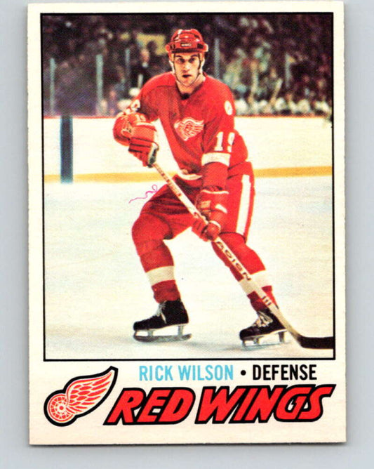 1977-78 O-Pee-Chee #57 Rick Wilson  Detroit Red Wings  V13296