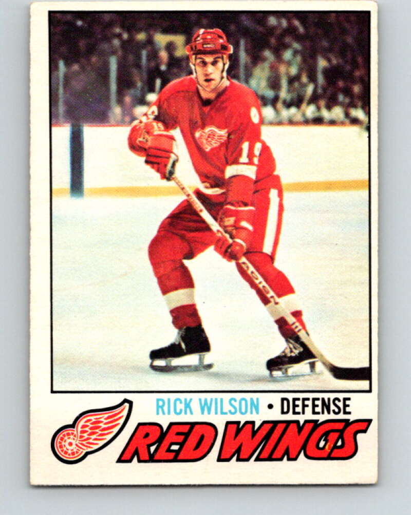 1977-78 O-Pee-Chee #57 Rick Wilson  Detroit Red Wings  V13298