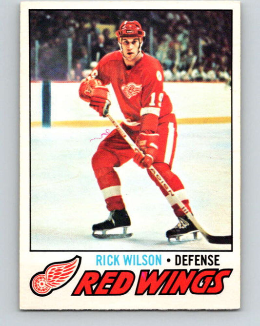 1977-78 O-Pee-Chee #57 Rick Wilson  Detroit Red Wings  V13299