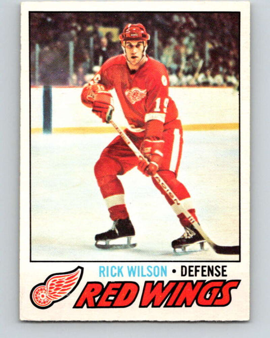 1977-78 O-Pee-Chee #57 Rick Wilson  Detroit Red Wings  V13300