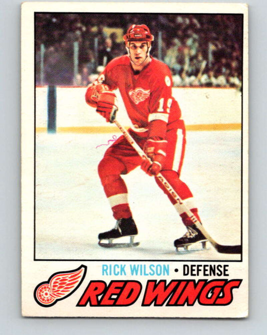 1977-78 O-Pee-Chee #57 Rick Wilson  Detroit Red Wings  V13302