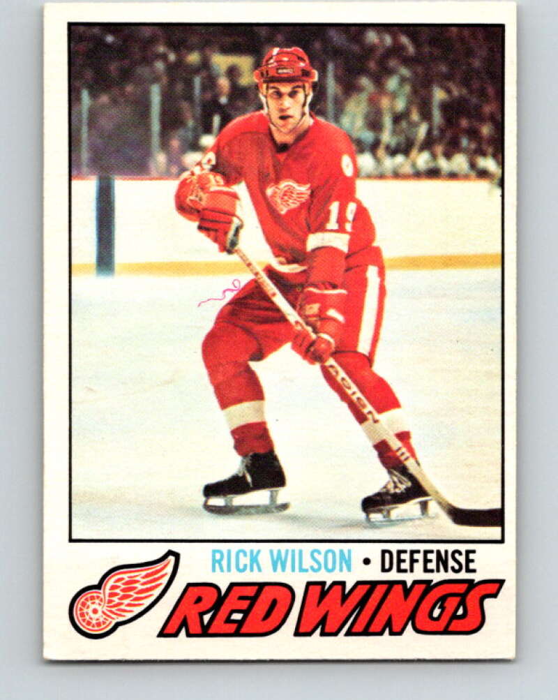 1977-78 O-Pee-Chee #57 Rick Wilson  Detroit Red Wings  V13303