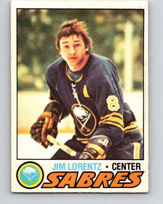 1977-78 O-Pee-Chee #58 Jim Lorentz  Buffalo Sabres  V13307