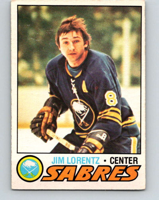 1977-78 O-Pee-Chee #58 Jim Lorentz  Buffalo Sabres  V13308