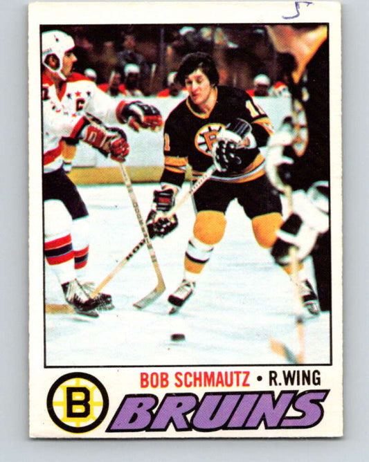 1977-78 O-Pee-Chee #59 Bobby Schmautz  Boston Bruins  V13318