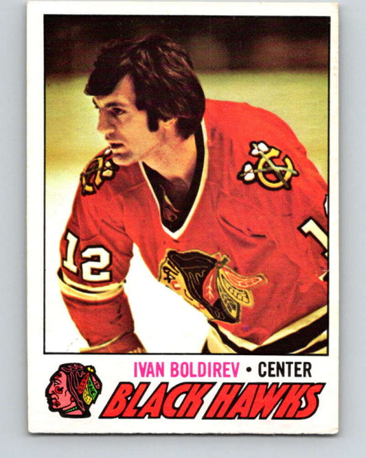 1977-78 O-Pee-Chee #61 Ivan Boldirev  Chicago Blackhawks  V13324