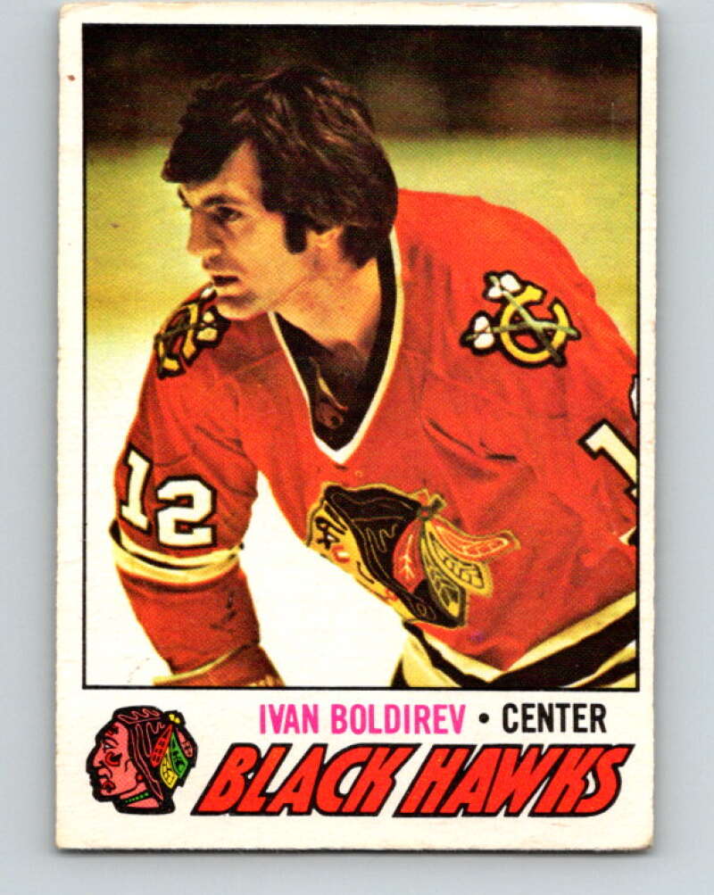 1977-78 O-Pee-Chee #61 Ivan Boldirev  Chicago Blackhawks  V13325