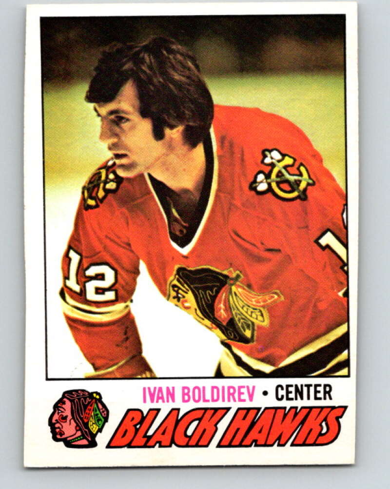 1977-78 O-Pee-Chee #61 Ivan Boldirev  Chicago Blackhawks  V13326