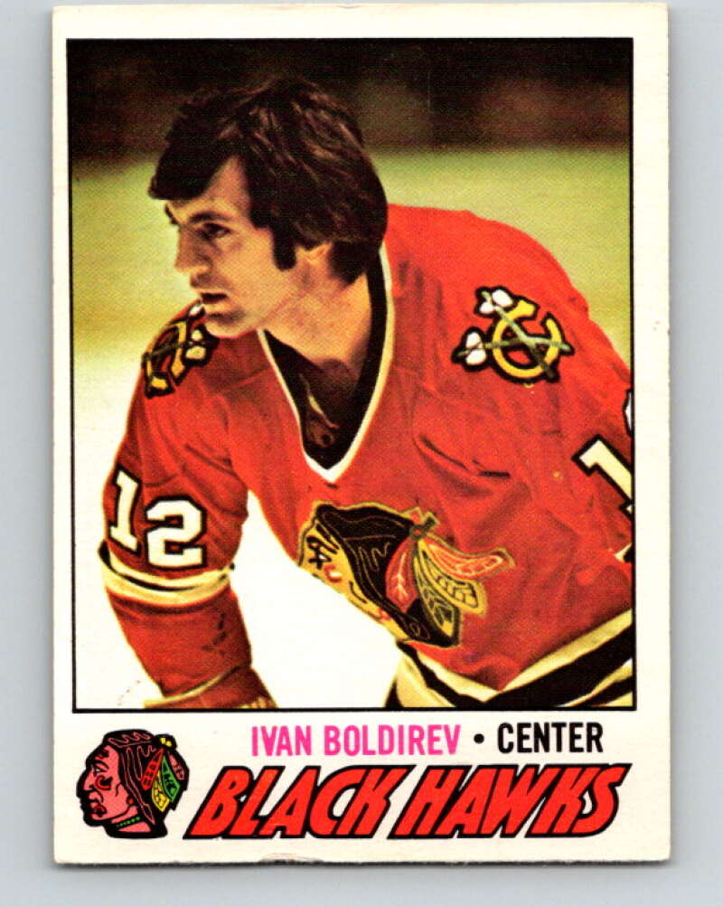 1977-78 O-Pee-Chee #61 Ivan Boldirev  Chicago Blackhawks  V13327