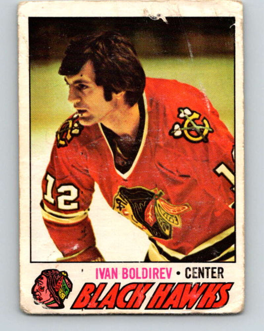 1977-78 O-Pee-Chee #61 Ivan Boldirev  Chicago Blackhawks  V13331