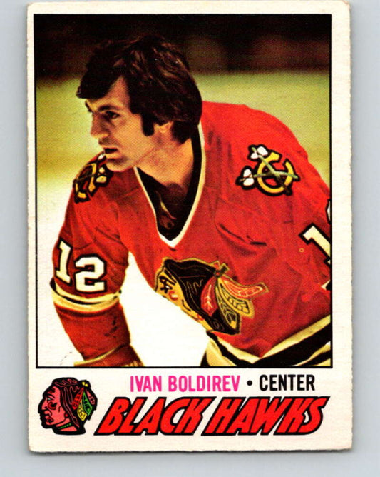 1977-78 O-Pee-Chee #61 Ivan Boldirev  Chicago Blackhawks  V13332