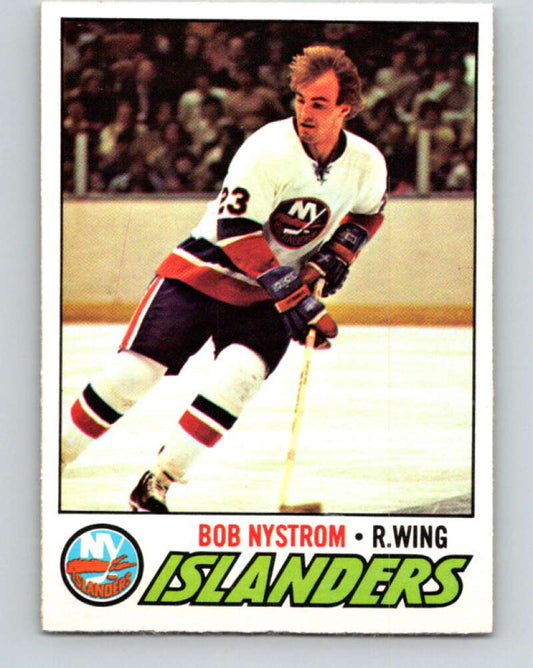 1977-78 O-Pee-Chee #62 Bob Nystrom  New York Islanders  V13333