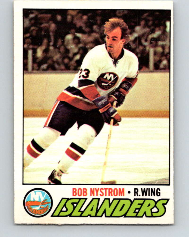 1977-78 O-Pee-Chee #62 Bob Nystrom  New York Islanders  V13334