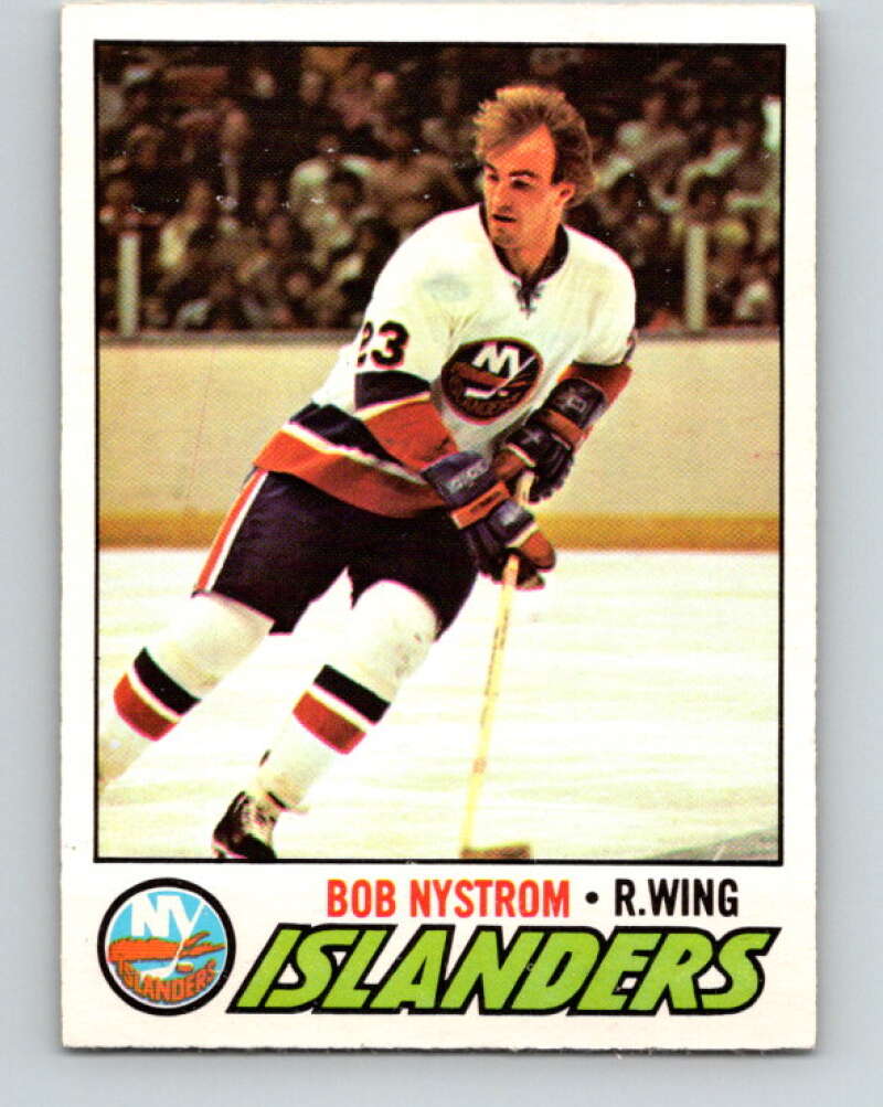 1977-78 O-Pee-Chee #62 Bob Nystrom  New York Islanders  V13335