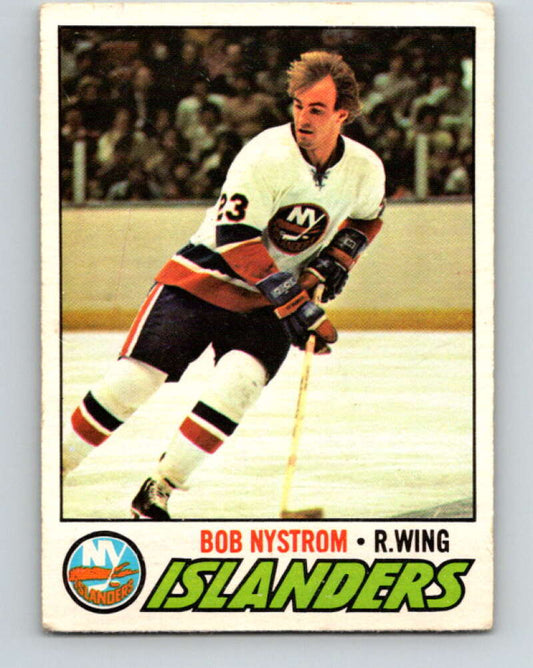 1977-78 O-Pee-Chee #62 Bob Nystrom  New York Islanders  V13336