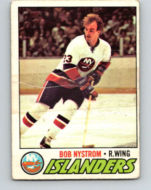 1977-78 O-Pee-Chee #62 Bob Nystrom  New York Islanders  V13337