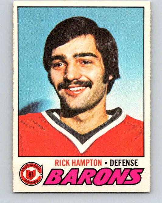 1977-78 O-Pee-Chee #63 Rick Hampton  Cleveland Barons  V13339