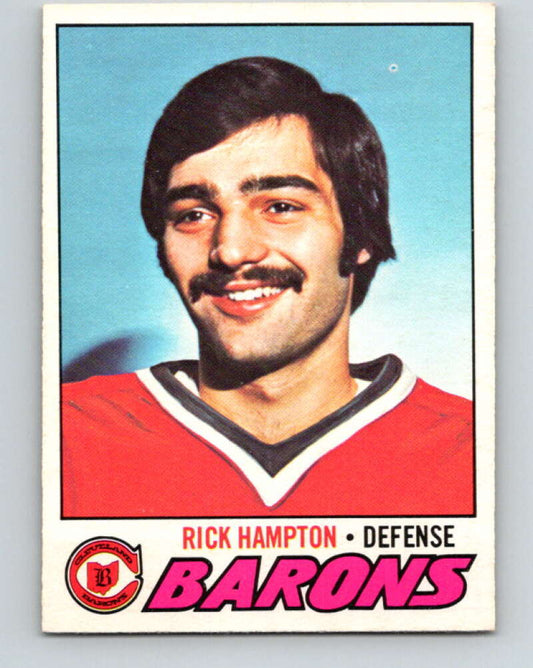 1977-78 O-Pee-Chee #63 Rick Hampton  Cleveland Barons  V13340