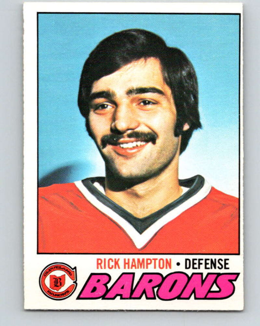 1977-78 O-Pee-Chee #63 Rick Hampton  Cleveland Barons  V13343