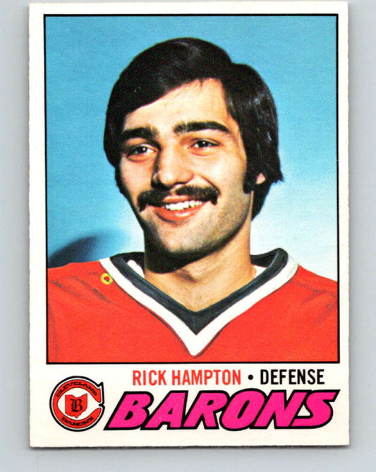 1977-78 O-Pee-Chee #63 Rick Hampton  Cleveland Barons  V13344