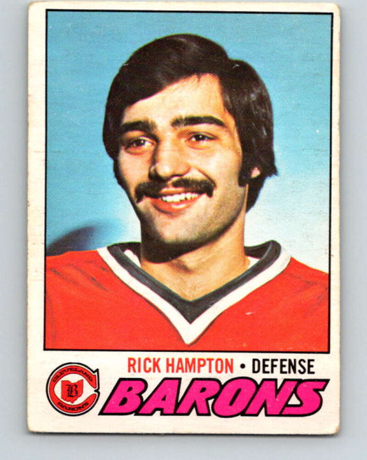 1977-78 O-Pee-Chee #63 Rick Hampton  Cleveland Barons  V13345