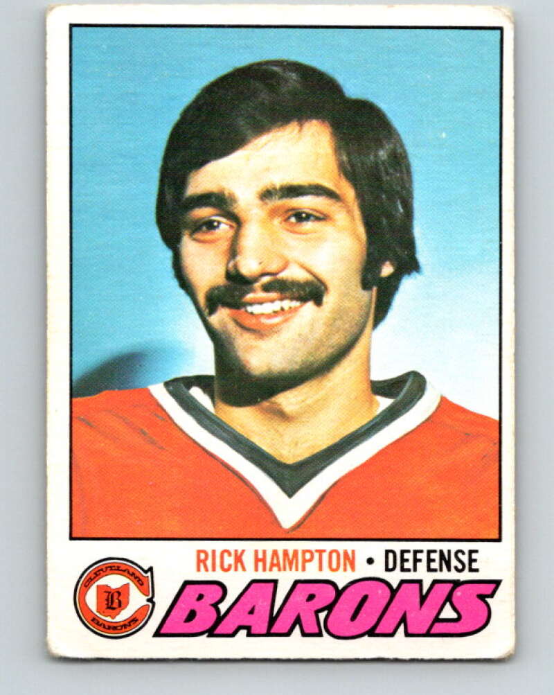 1977-78 O-Pee-Chee #63 Rick Hampton  Cleveland Barons  V13346