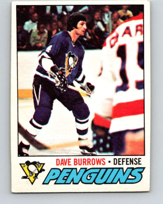 1977-78 O-Pee-Chee #66 Dave Burrows  Pittsburgh Penguins  V13366