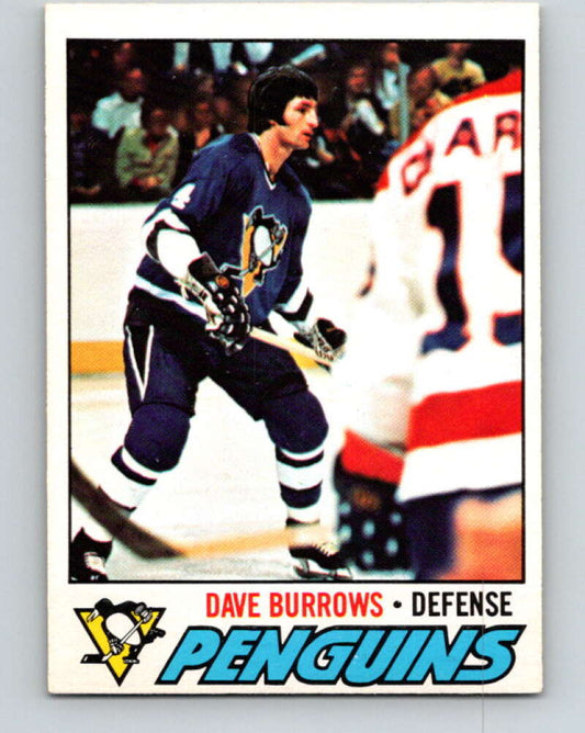 1977-78 O-Pee-Chee #66 Dave Burrows  Pittsburgh Penguins  V13367