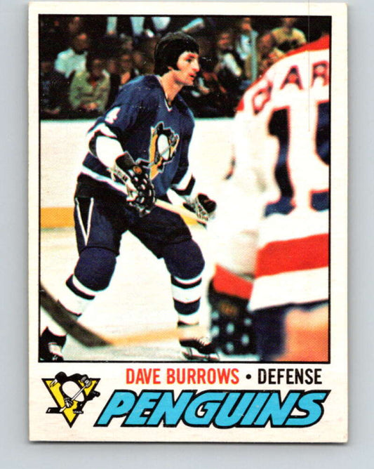 1977-78 O-Pee-Chee #66 Dave Burrows  Pittsburgh Penguins  V13368