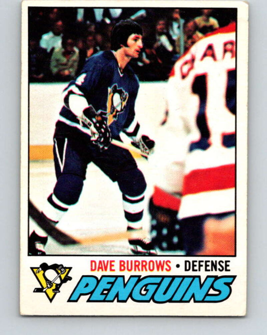 1977-78 O-Pee-Chee #66 Dave Burrows  Pittsburgh Penguins  V13369