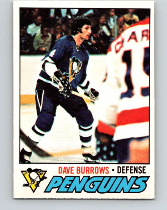 1977-78 O-Pee-Chee #66 Dave Burrows  Pittsburgh Penguins  V13371