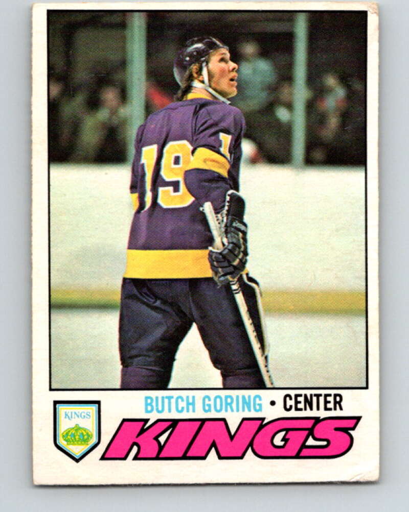 1977-78 O-Pee-Chee #67 Butch Goring  Los Angeles Kings  V13375