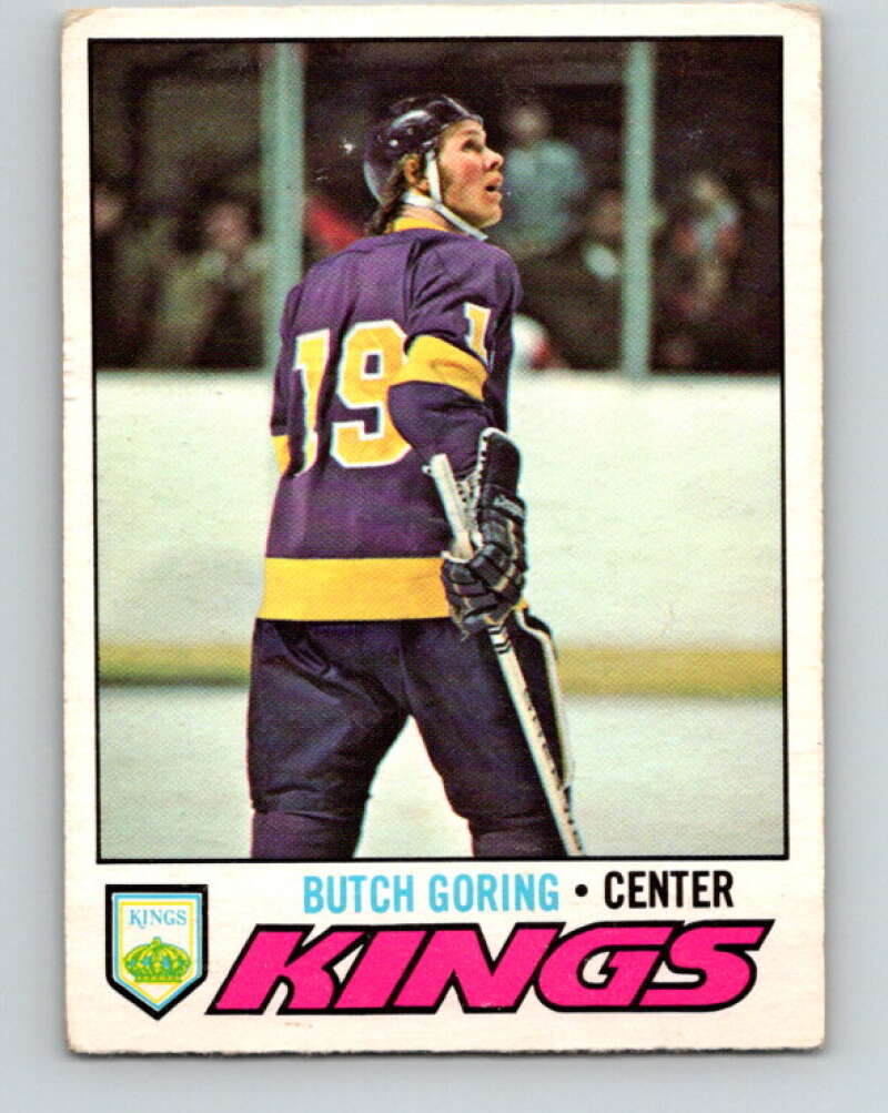 1977-78 O-Pee-Chee #67 Butch Goring  Los Angeles Kings  V13378