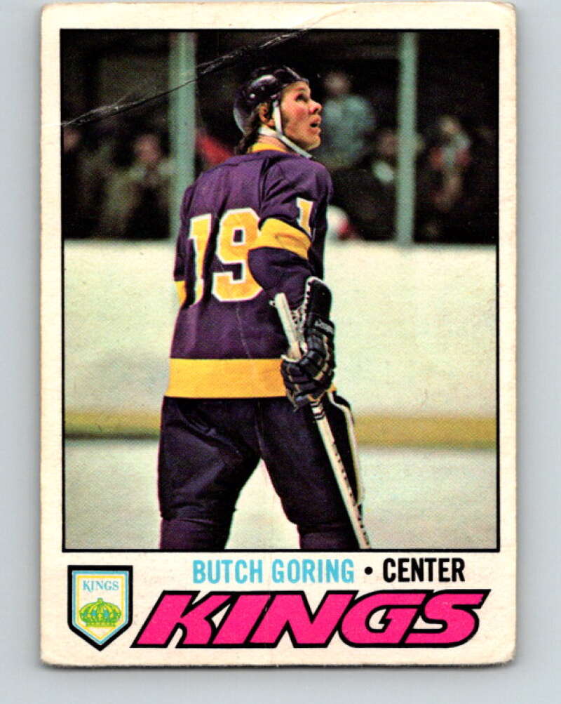 1977-78 O-Pee-Chee #67 Butch Goring  Los Angeles Kings  V13380