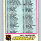 1977-78 O-Pee-Chee #68 Checklist   V13386