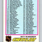 1977-78 O-Pee-Chee #68 Checklist   V13387