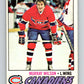 1977-78 O-Pee-Chee #69 Murray Wilson  Montreal Canadiens  V13394