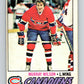 1977-78 O-Pee-Chee #69 Murray Wilson  Montreal Canadiens  V13396