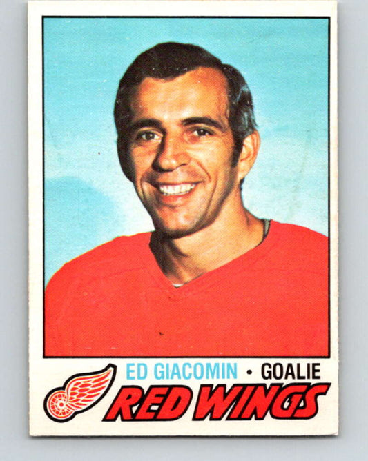 1977-78 O-Pee-Chee #70 Ed Giacomin  Detroit Red Wings  V13397